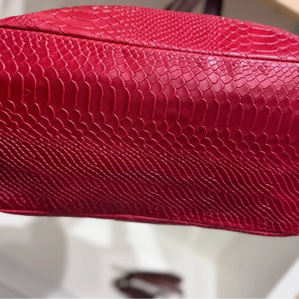 Borse in Pelle Leather bag- bought in Italy NWOT - Picture 5 of 5